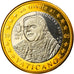 Vatican, Euro, Type 4, 2005, unofficial private coin, MS(65-70), Bi-Metallic