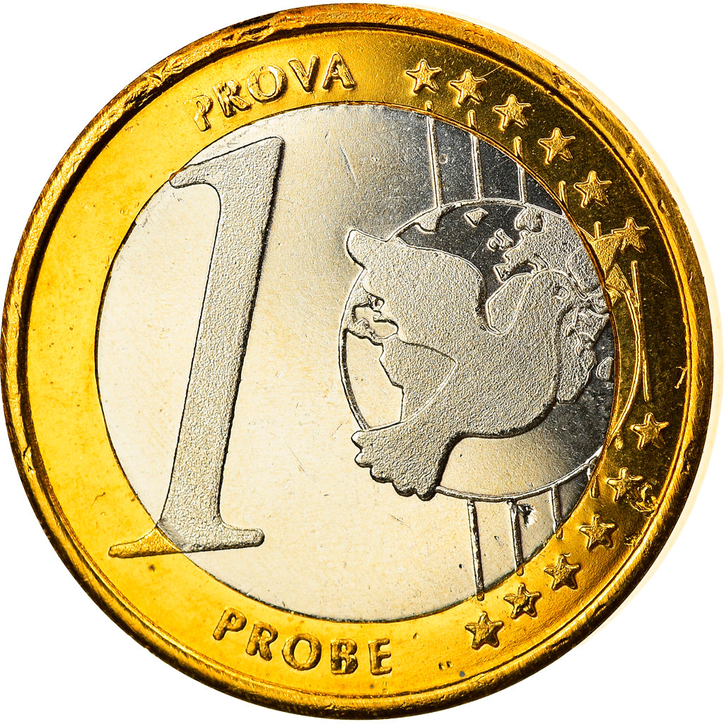 Vatican, Euro, Type 4, 2005, unofficial private coin, MS(65-70), Bi-Metallic