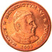 Vaticano, 2 Euro Cent, Type 5, 2005, unofficial private coin, FDC, Acciaio