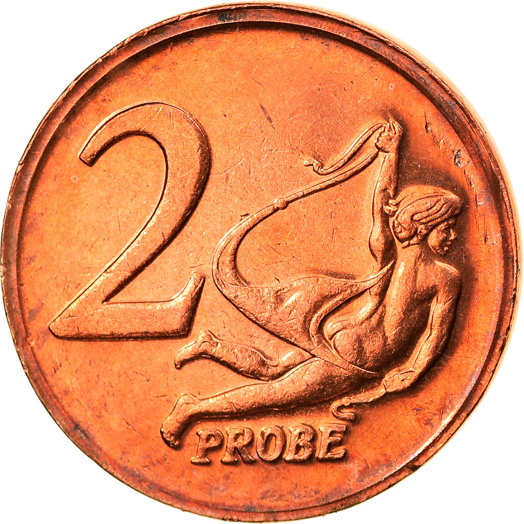 Vatican, 2 Euro Cent, Type 5, 2005, unofficial private coin, MS(65-70), Copper