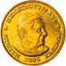 Vaticano, 50 Euro Cent, Type 5, 2005, unofficial private coin, FDC, Latón