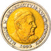 Vatican, 2 Euro, Type 5, 2005, unofficial private coin, MS(65-70), Bi-Metallic