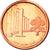 Vaticaan, Euro Cent, Type 1, 2006, unofficial private coin, FDC, Copper Plated