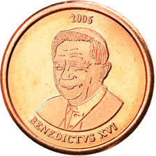 Vatican, 2 Euro Cent, Type 1, 2006, unofficial private coin, MS(65-70), Copper