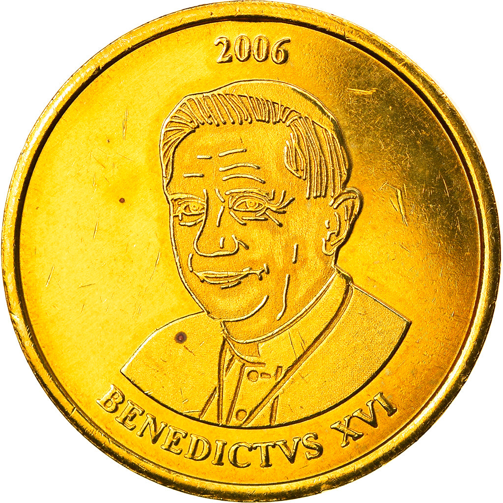 Vaticano, 50 Euro Cent, Type 1, 2006, unofficial private coin, FDC, Ottone