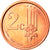 Vaticano, 2 Euro Cent, Type 2, 2006, unofficial private coin, FDC, Cobre chapado