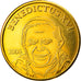 Vaticano, 50 Euro Cent, Type 2, 2006, unofficial private coin, MS(65-70), Latão