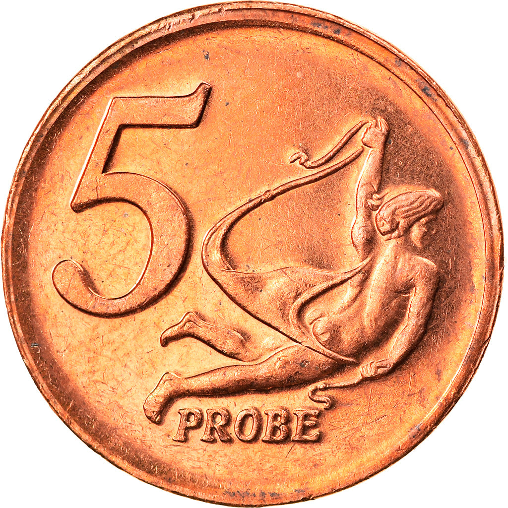 Vatican, 5 Euro Cent, Type 3, 2006, unofficial private coin, MS(65-70), Copper