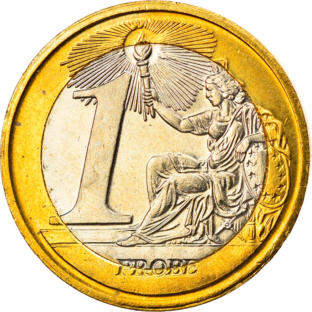 Vatican, Euro, Type 3, 2006, unofficial private coin, MS(65-70), Bi-Metallic