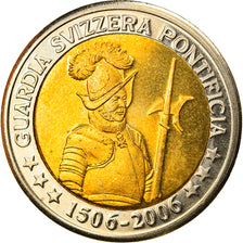 Vatican, 2 Euro, Type 3, 2006, unofficial private coin, MS(65-70), Bi-Metallic
