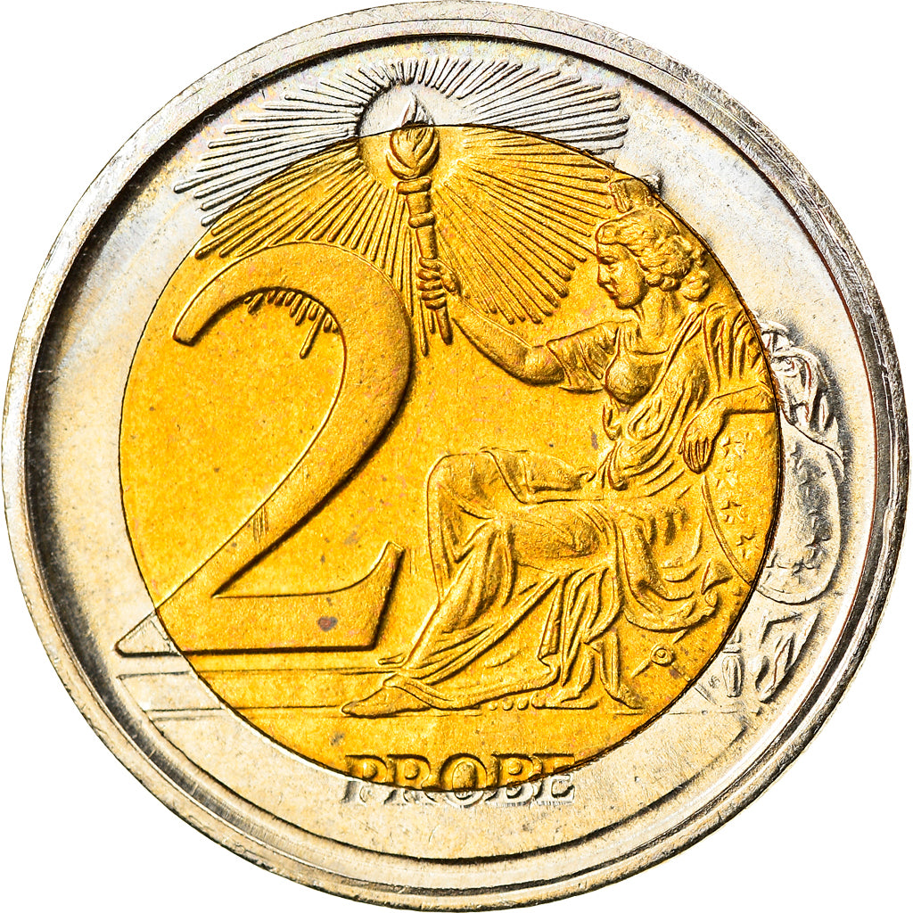 Vatican, 2 Euro, Type 3, 2006, unofficial private coin, MS(65-70), Bi-Metallic
