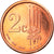 Vatikan, 2 Euro Cent, 2007, unofficial private coin, STGL, Copper Plated Steel