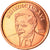 Vaticano, 5 Euro Cent, 2007, unofficial private coin, MS(65-70), Aço Cromado a
