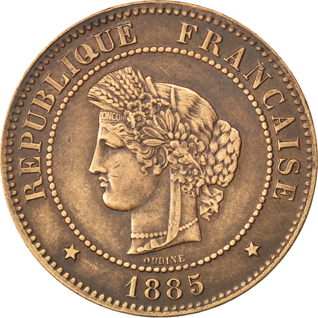 IIIème République, 5 Centimes Cérès 1885 A, KM 821.1