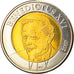 Vatican, 2 Euro, 2007, unofficial private coin, MS(65-70), Bi-Metallic