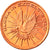 Vaticano, 5 Euro Cent, unofficial private coin, FDC, Cobre chapado en acero