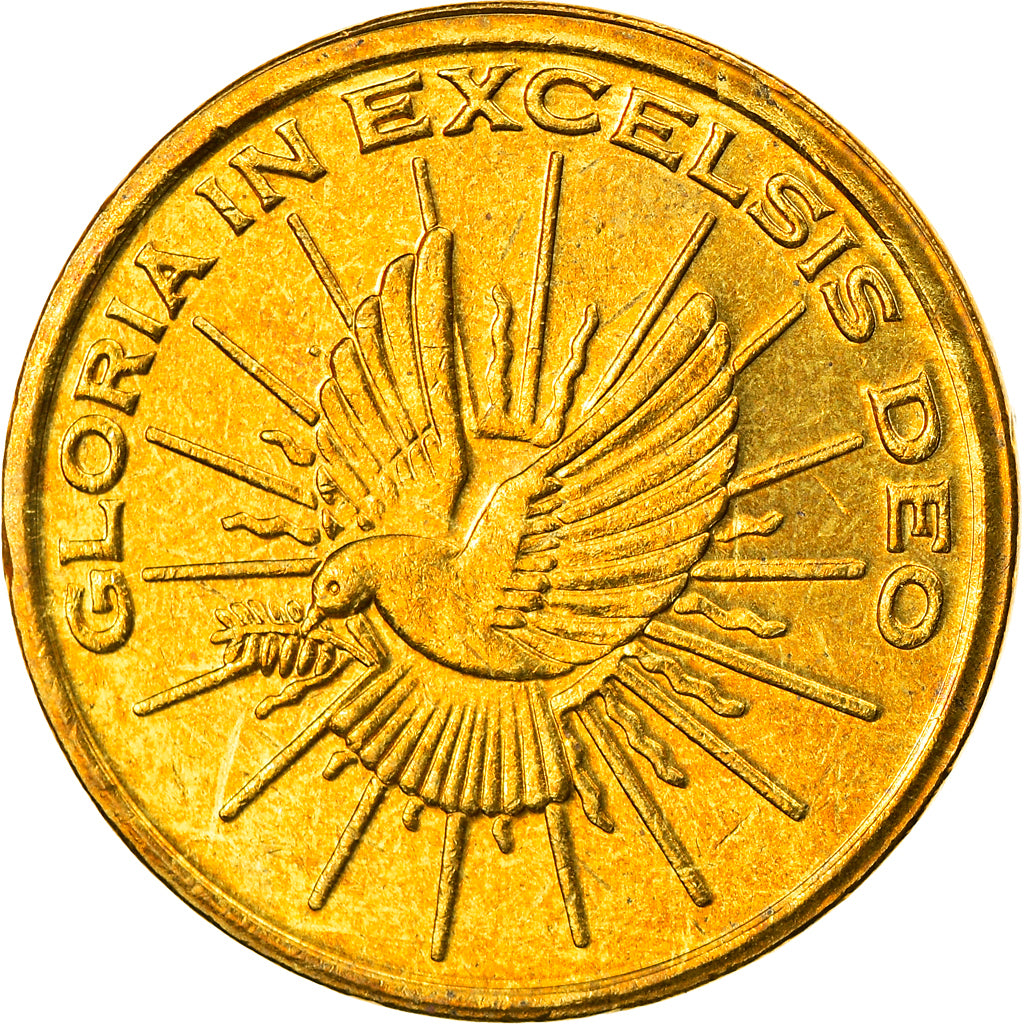 Vatican, 20 Euro Cent, unofficial private coin, MS(65-70), Brass