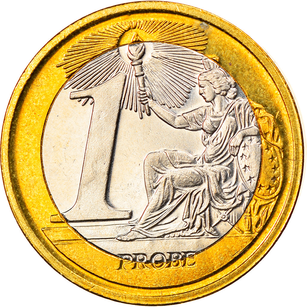 Vatican, Euro, unofficial private coin, MS(65-70), Bi-Metallic