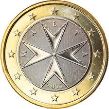 Malta, Euro, 2011, Paris, MS(65-70), Bi-Metallic, KM:131
