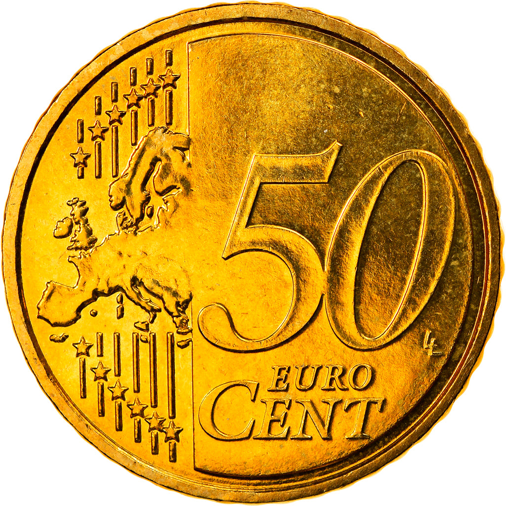 Malta, 50 Euro Cent, 2008, Paris, STGL, Messing, KM:130