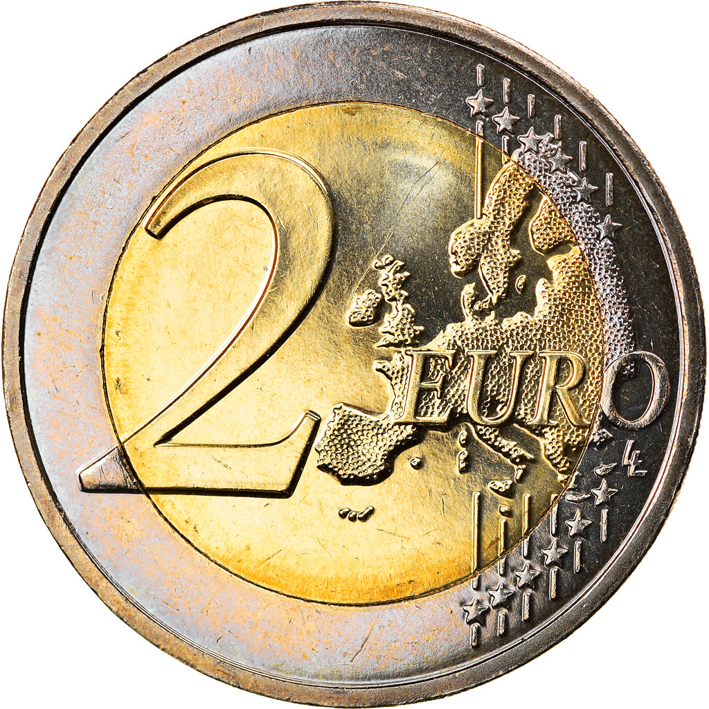 Malta, 2 Euro, 2008, Paris, MS(65-70), Bi-Metallic, KM:132