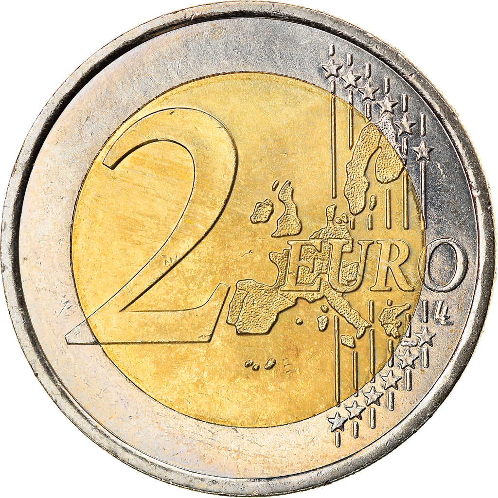 Monaco, 2 Euro, 2001, MS(63), Bi-Metallic, KM:186
