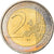 Mónaco, 2 Euro, 2001, MS(63), Bimetálico, KM:186