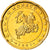 Mónaco, 20 Euro Cent, 2001, Paris, MS(63), Latão, KM:171