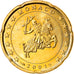 Monaco, 20 Euro Cent, 2001, Paris, MS(63), Brass, KM:171