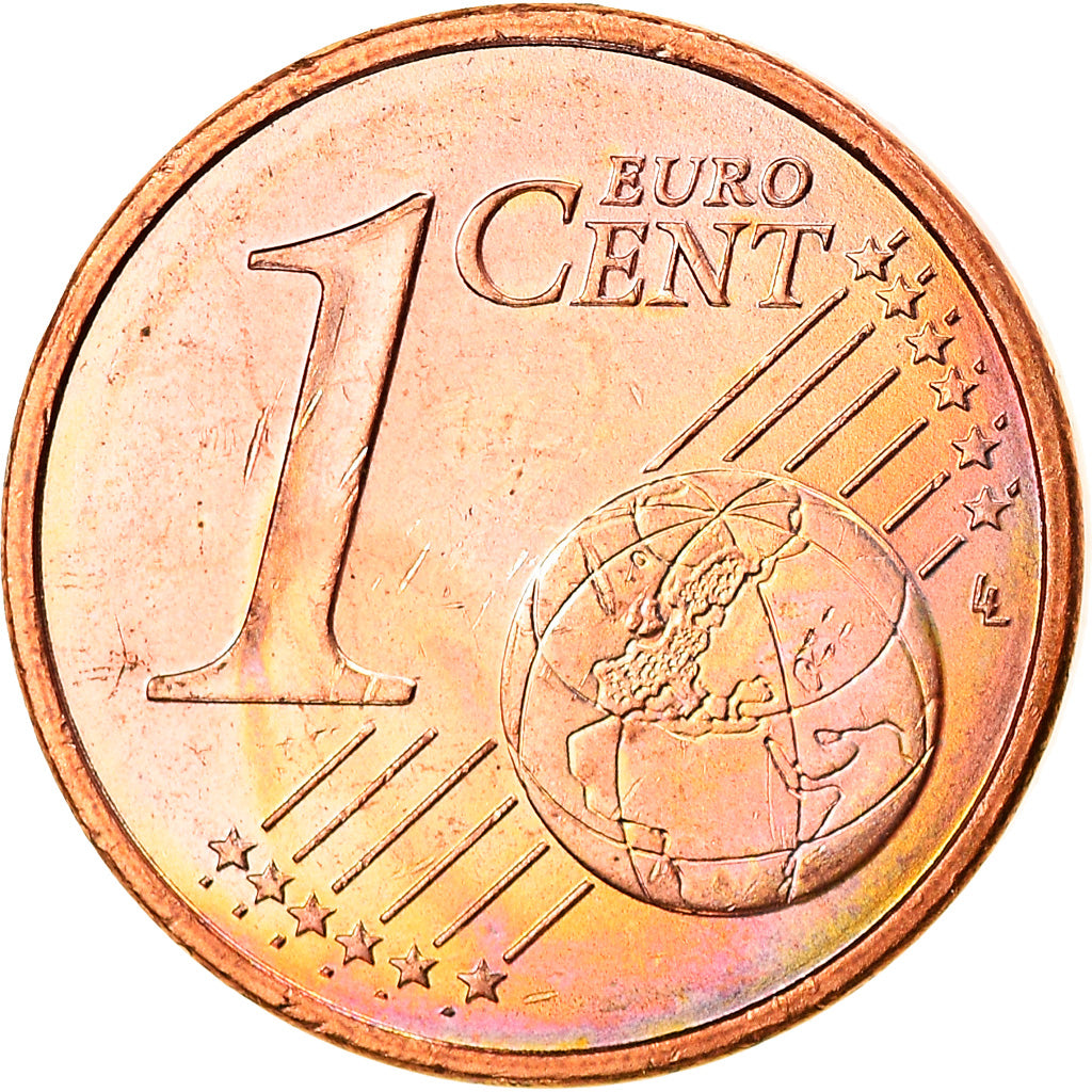 Monaco, Euro Cent, 2001, Paris, MS(63), Copper Plated Steel, KM:167