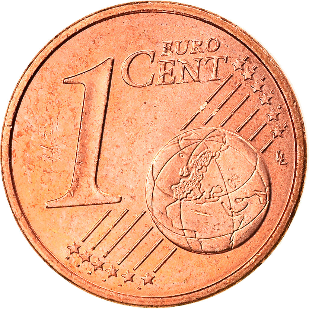Monaco, Euro Cent, 2001, Paris, MS(63), Copper Plated Steel, KM:167