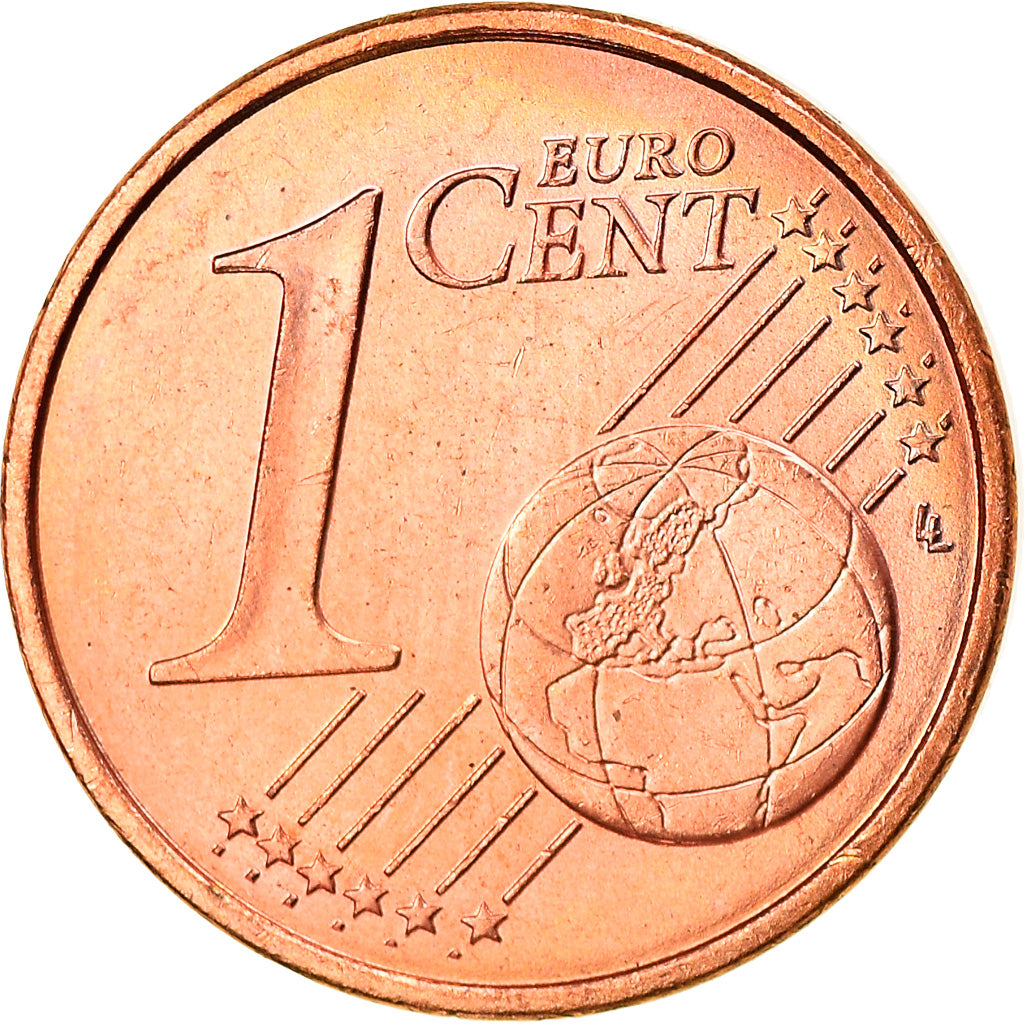 Monaco, Euro Cent, 2001, Paris, MS(63), Copper Plated Steel, KM:167