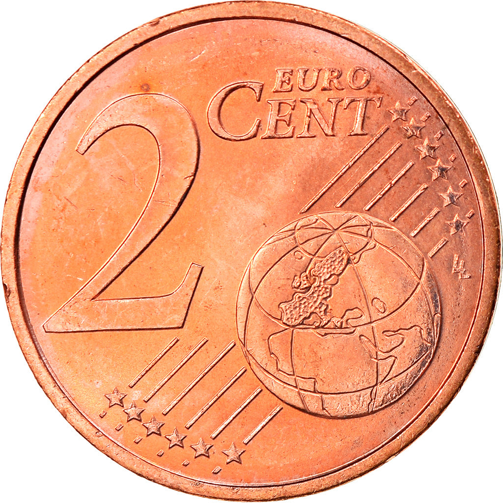 Monaco, 2 Euro Cent, 2001, SPL, Acciaio placcato rame, KM:168