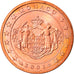 Monaco, 2 Euro Cent, 2001, SPL, Acciaio placcato rame, KM:168