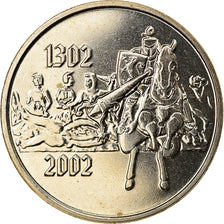 Bélgica, Token, 2002, MS(63), Cobre-níquel