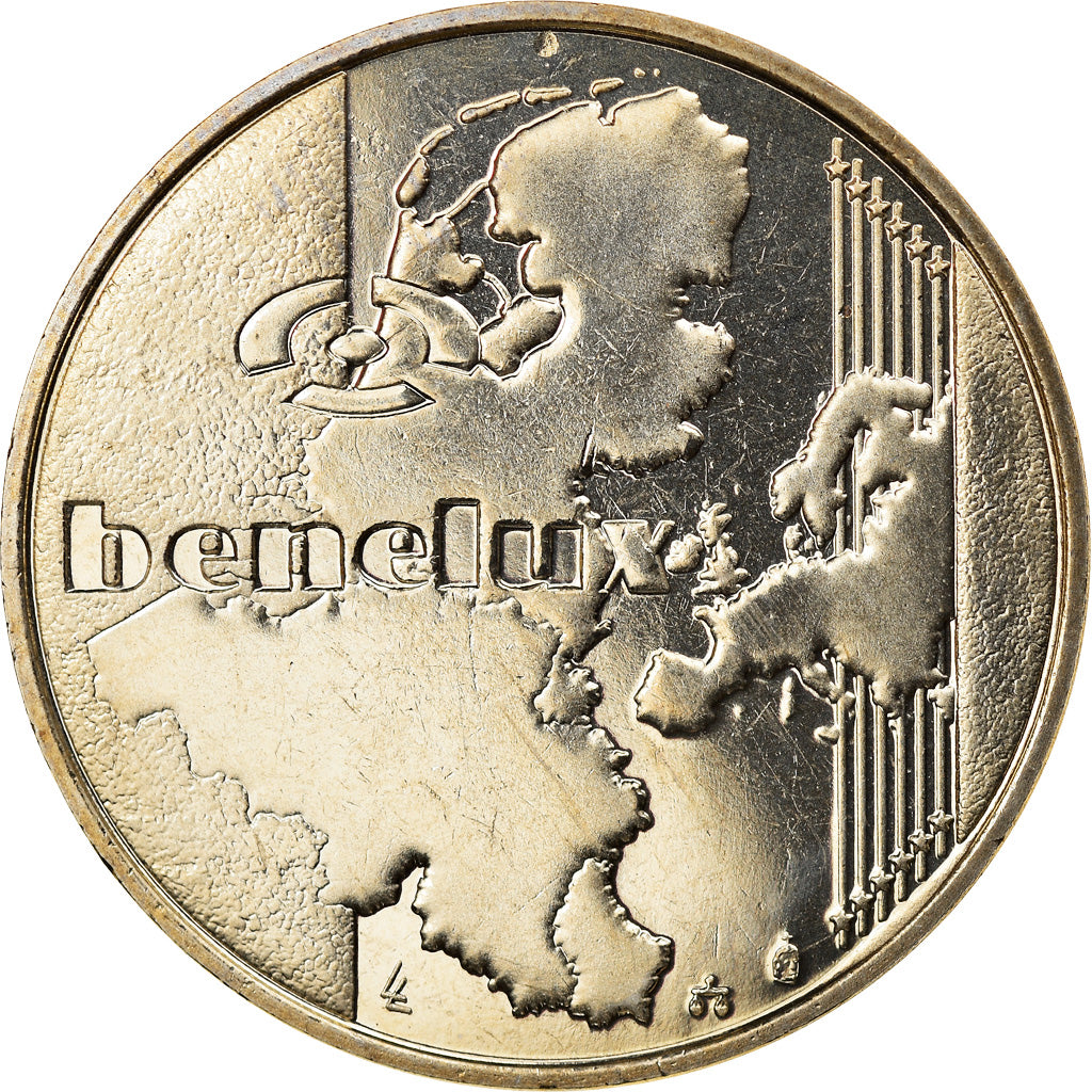 Belgium, Token, Benelux, 2004, MS(63), Copper-nickel