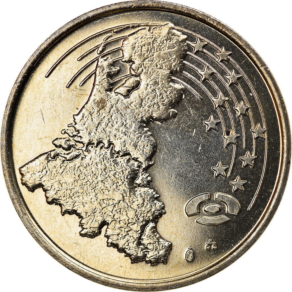 Bélgica, Token, Benelux, 2005, MS(63), Cobre-níquel