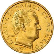 Moneta, Monaco, Rainier III, 5 Centimes, 1977, SPL-, Alluminio-bronzo, KM:156