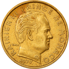 Coin, Monaco, Rainier III, 5 Centimes, 1977, AU(55-58), Aluminum-Bronze, KM:156