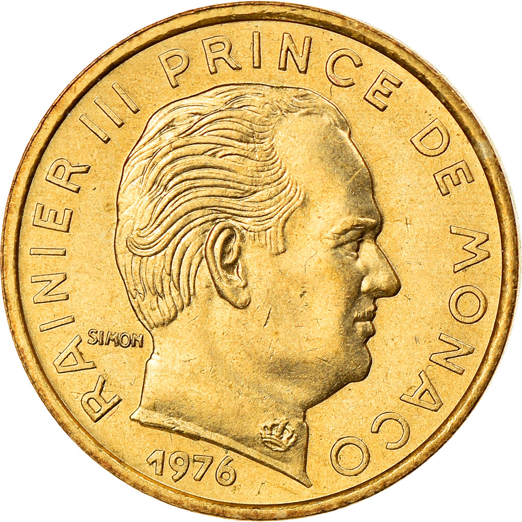 Moneta, Monaco, Rainier III, 5 Centimes, 1977, SPL-, Alluminio-bronzo, KM:156