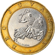 Coin, Monaco, Rainier III, 10 Francs, 1998, EF(40-45), Bi-Metallic, KM:163