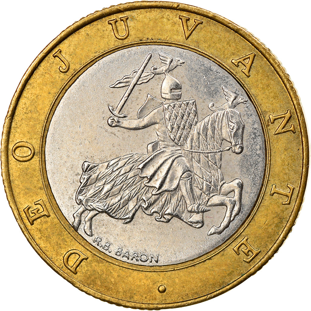 Coin, Monaco, Rainier III, 10 Francs, 1995, EF(40-45), Bi-Metallic, KM:163