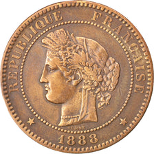 IIIème République, 10 Centimes Cérès 1888 A, KM 815.1