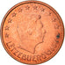 Lussemburgo, 2 Euro Cent, 2008, BB, Acciaio placcato rame, KM:76