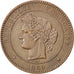 Moneta, Francia, Cérès, 10 Centimes, 1889, Paris, BB, Bronzo, KM:815.1
