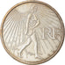 França, 25 Euro, 2009, AU(50-53), Prata, Gadoury:EU338, KM:1581