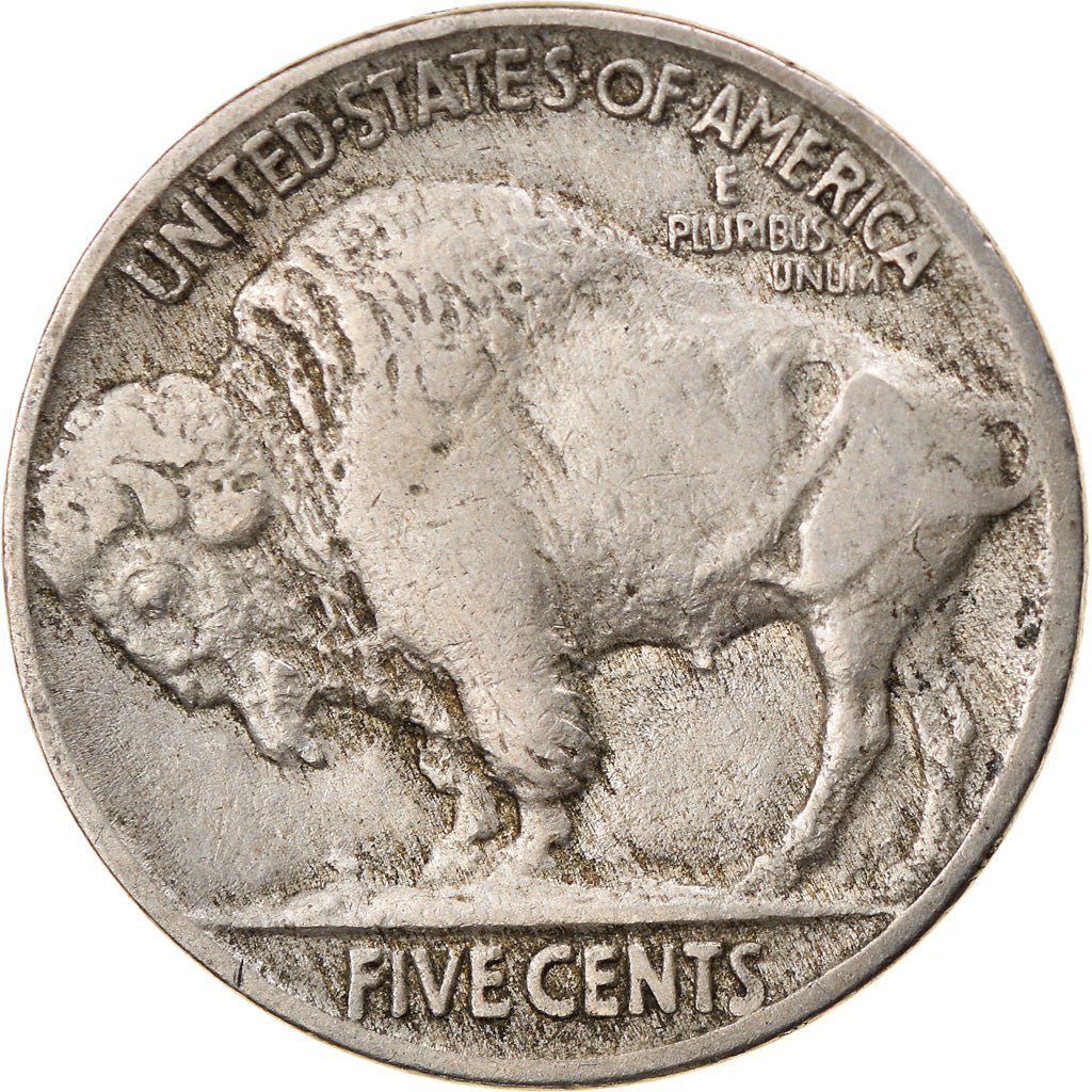 Monnaie, États-Unis, Buffalo Nickel, 5 Cents, 1928, U.S. Mint, Philadelphie