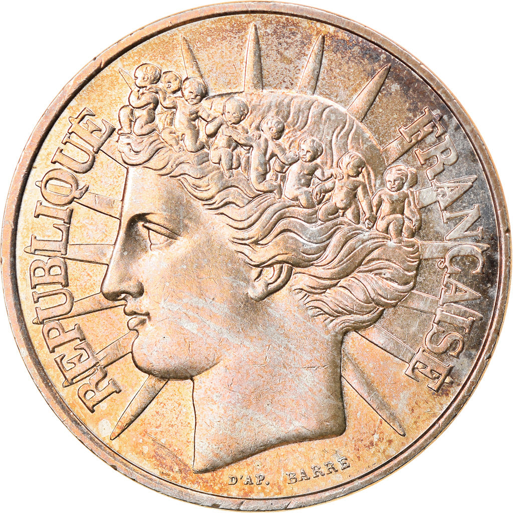 Coin, France, Fraternité, 100 Francs, 1988, EF(40-45), Silver, KM:966