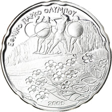 Greece, 10 Euro, Mont-Olympe, 2005, Athens, MS(64), Silver, KM:217