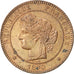 Coin, France, Cérès, 10 Centimes, 1890, Paris, AU(50-53), Bronze, KM:815.1